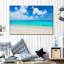 Une plage sur toile-670702284