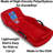 Flexible Flyer Winter Heat Snow Sled w/ Steering and Brakes for Kids and Adults