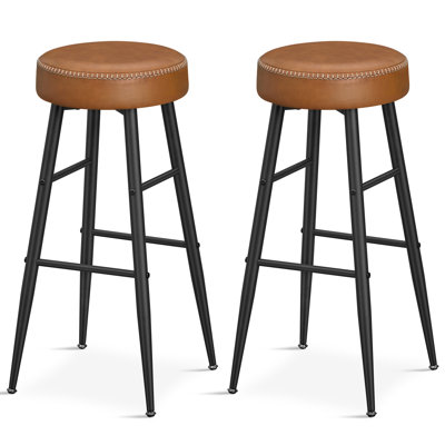 Ide Yes Upholstered Bar Stool with Steel Frame