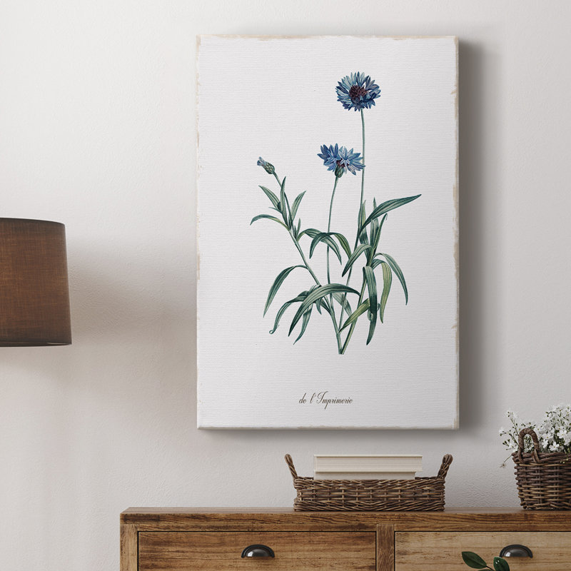 Bleu impérial - Cavas enveloppés de galerie, H 12 po x l 8 po