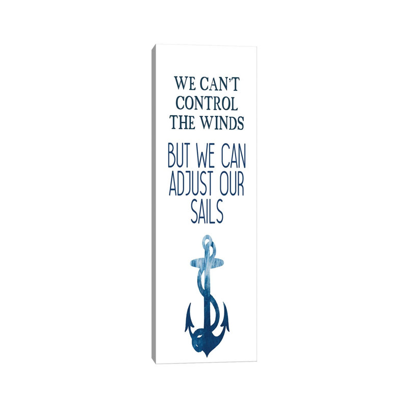 Our Sails I by Kimberly Allen - Wrapped Canvas Panoramic Print, 91.44cm H x 30.48cm W x 1.91cm D