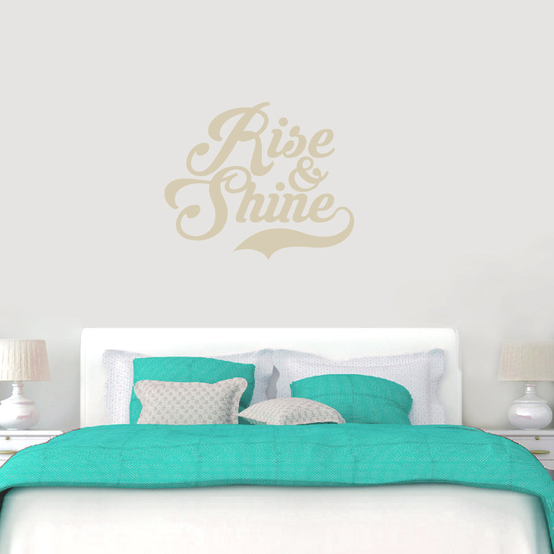 Décalcomanie murale montée et brillance, Beige clair
