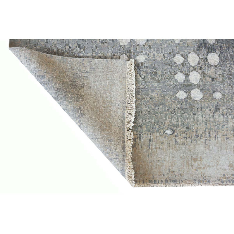 Polka Dots Area Rug, Rectangle 9' x 12'