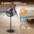Lasko 3-Speed Adjustable Tilting Oscillating Standing Pedestal Fan-96149452