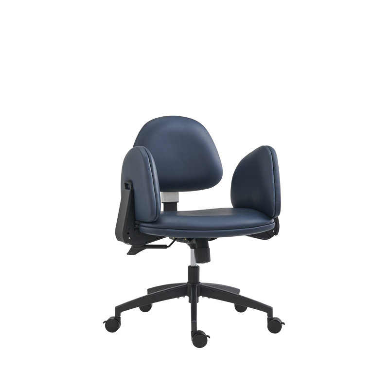 Chaise de travail Vefa, Bleu