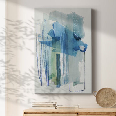 Abstract Oasis I -Gallery Wrapped Canvas