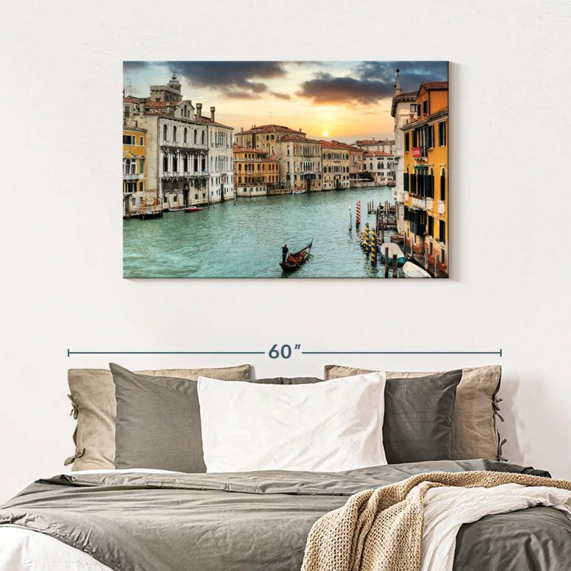 Kavia Gran Canal Vista At Dusk, 30" H x 45" W