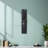 Mies Black Marble Monolith Clock
