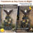  37" H Outdoor Water Fountain, 4-tier Cascading Waterfall Fountain With Led & Adjustable Pump, Garden Water Feature With Bald Eagle Statue, Natural Rock Finish For Patio, Backyard & Indoor