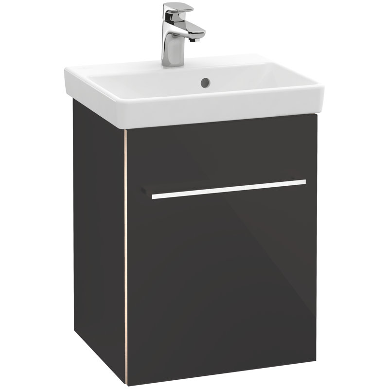 Avento 450mm Wall Mount Vanity Unit, Grey