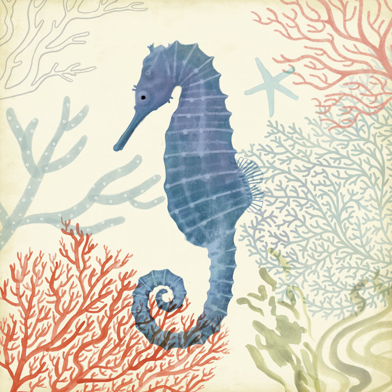 Underwater Whimsy IV, H 12 po x l 12 po x P 1,25 po