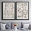 Sépia Besler Botanicals IX - ensemble de 2 reproductions d'art sur toile encadrées-1866311144-1866311146