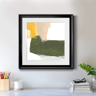 Tilt IX - Tableau encadré sous verre acrylique, grand format, idéal pour le salon
