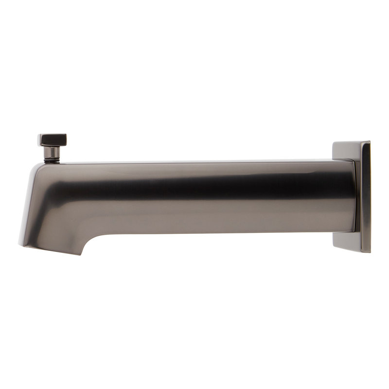 Sefina Tub Spout with Diverter - Gunmetal, Gunmetal