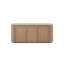 Buffet en pierre et dessus en corde, armoire moderne, buffet moderne, buffet en bois