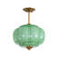 Glint 1 - Light Pumpkin Flush Mount Ceiling Light for Dining Room-1135979881