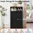 13-Gal Pull-Out Trash Cabinet with Fluted Front-135676988