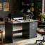 Particle Board / Chipboard Writing Desk-1019903390