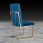 Chaise d'appoint en velours touffeté Jolle-29162140-29162139