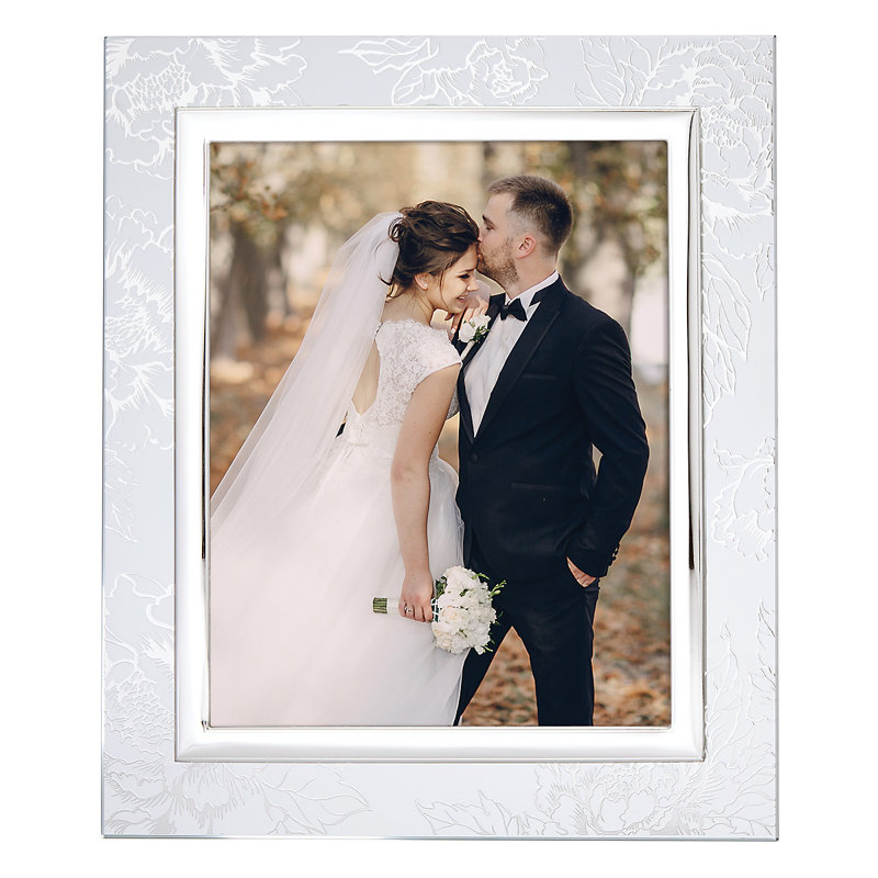 Silver Peony™ 8" x 10" Frame