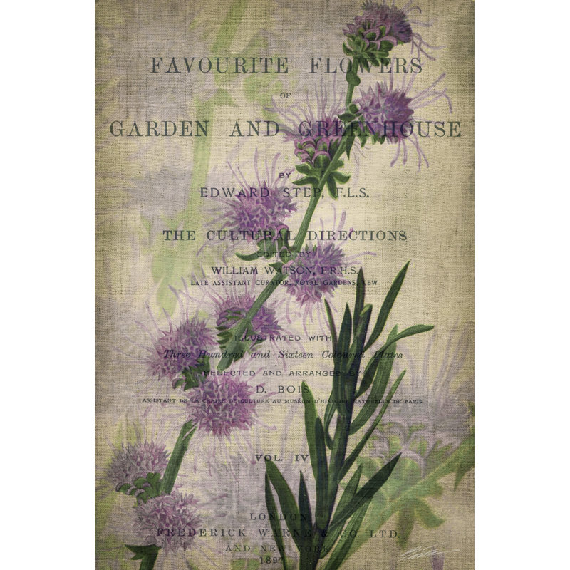 Favorite Flowers I - Painting, 122 cm H x 81 cm W, Wrapped Canvas