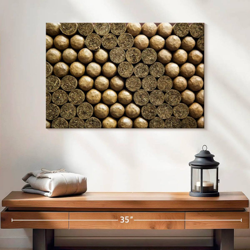 Senne Packed Cuban Cigars, 16" H x 24" W