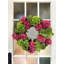 24" Real-Touch Hydrangea Wreath with Peonies and Sedum