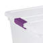 Contenant de rangement avec couvercle transparent Sterilite