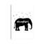 Éléphant, art sur toile-52155631-52155622