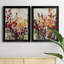 Fleurs sauvages I - ensemble de 2 peintures sur toile encadrées-1762604331-1762604332