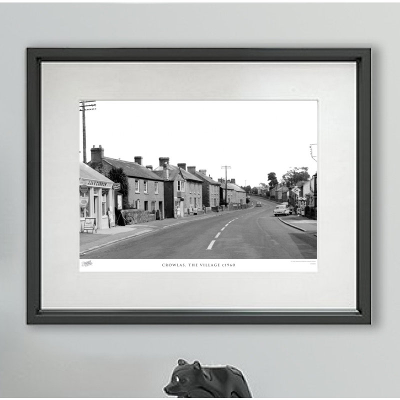 Crowlas, The Village C1960 - Single Picture Frame Print, 28cm H x 36cm W x 2.3cm D