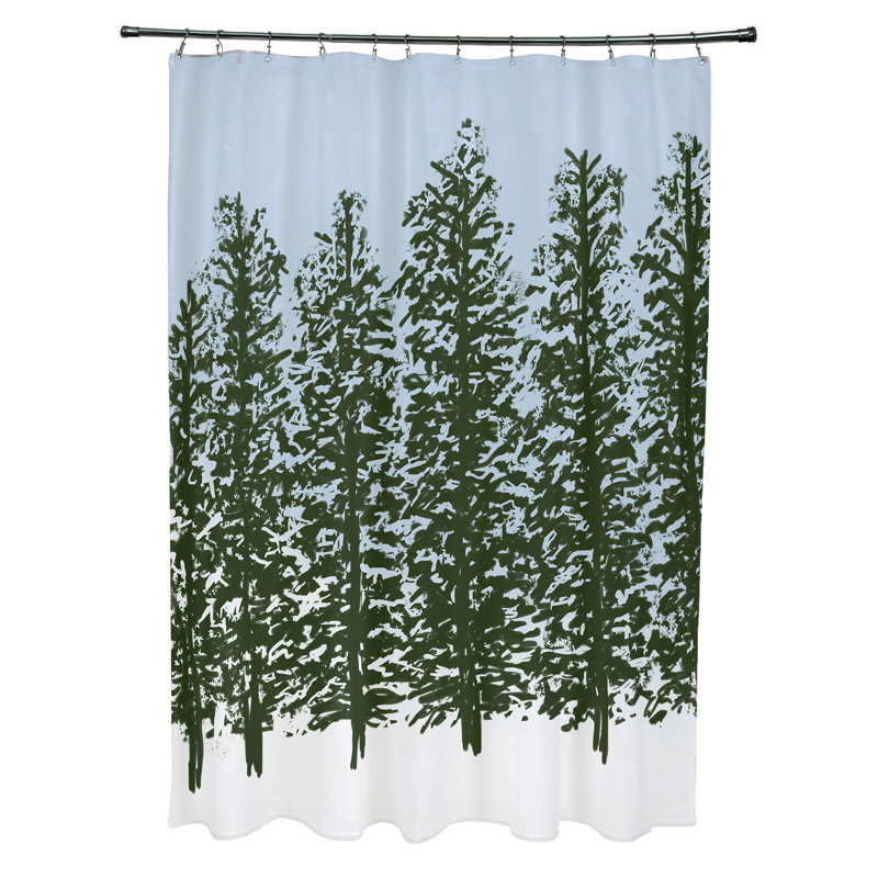 Rideau de douche Rami, Vert