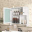 Armoire murale de salle de bain avec miroir