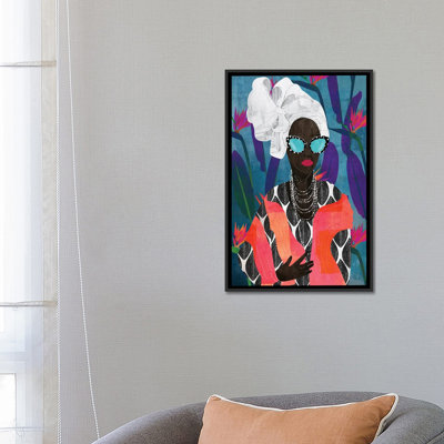 " Modern Turban Woman V " by Nikki Chu