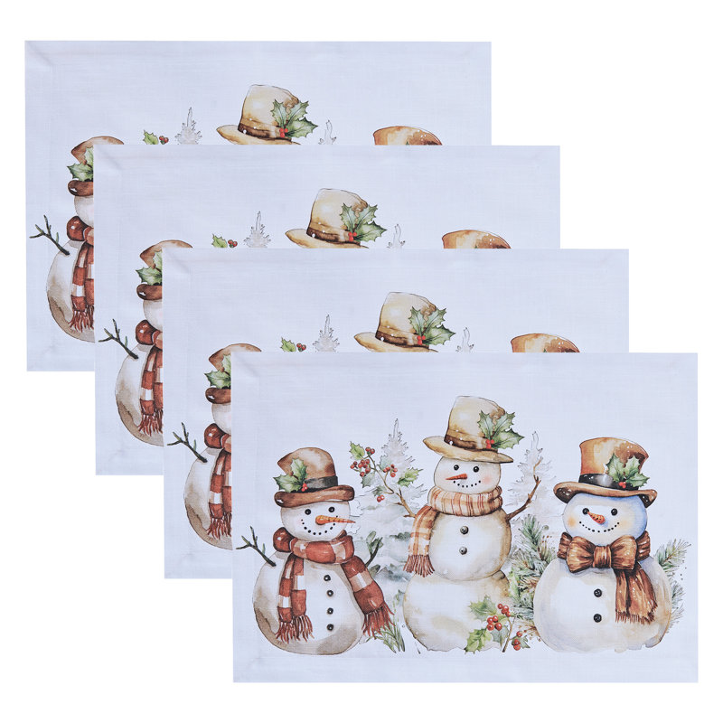 Ensemble de 4 napperons Leiliana