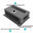 16 Gauge T304 Stainless Steel Gunmetal Black 33X22x10 Inch Kitchen Sink With Waterfall Function, Drain Assembly & Dish Grid Single Bowl 33*22 In Unique Design, Pull-Out Faucet Drying Rack