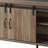 Rustic Tv Stand With Doors, Accommodates 50-59" Tvs, Concealed Storage Option For Living Room In Design, 58" Max Tv, 6 Compartments
