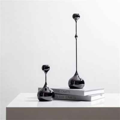 13.78'' H Metal Fireplace Candlestick