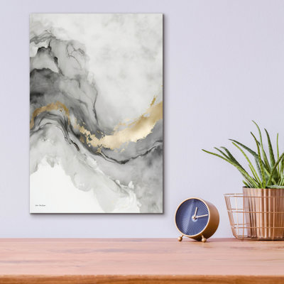 "Gray Art Marble I" par Seven Trees Design