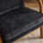 Mid Century Solid Wood Accent Chair Chenille Armchair-1512410008
