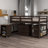 Anne 3 Drawer Low Loft Bed with Dresser, Desk and Shelves by Three Posts Baby & Kids-1892198909-1932546017