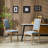 Solid Rubberwood Frame Upholstered Dining Chairs-1778363923-1778363933