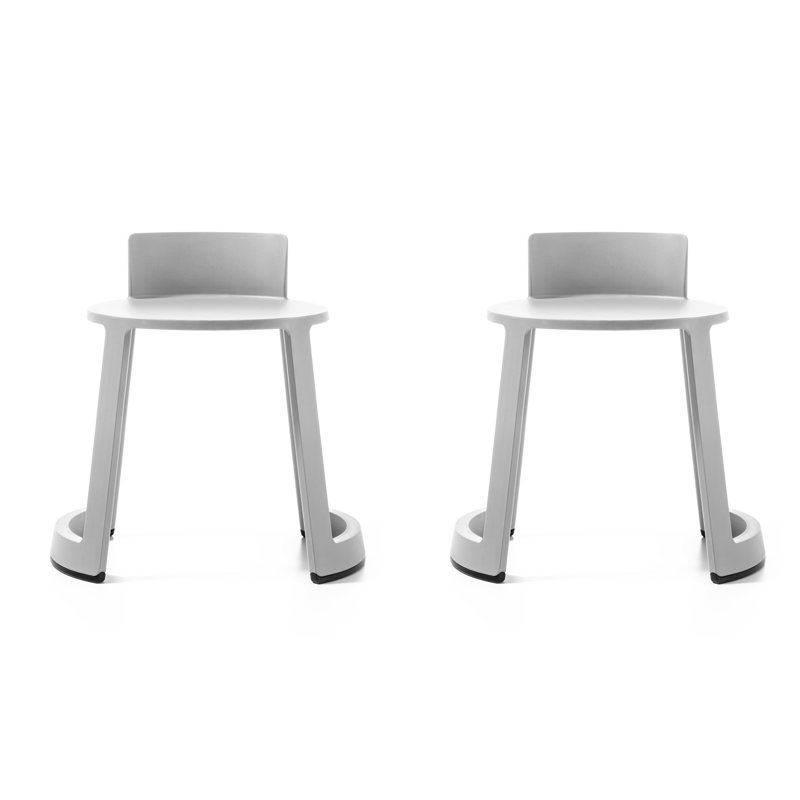 Tabouret Revo, Gris clair