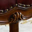 Banc rembourré en cuir véritable Ashmin