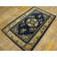 Antique Peking Small Scatter Size Wool Blue Navy, Camel Rug