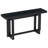 Contemporary Console Table With Wood Top, Extra Long Entryway Table For Entryway-1161276647