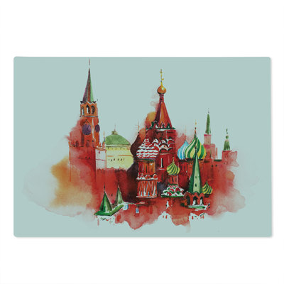 East Urban Home Glass Russian Cutting Board