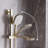 Brush Gold Modern 2-Function Shower System with Tub Spout, 3-Spray Handheld, Adjustable Height, cUPC Certified for Bathroom-128396906