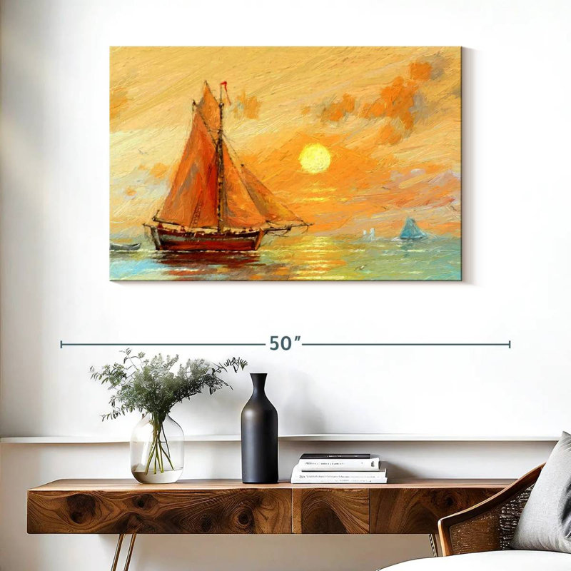 Voilier Mehar Sunset Sea, H 26 po x l 39 po