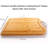 Kozy Kitchen Bamboo Cutting Board